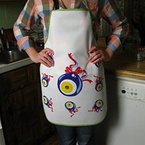Beautiful Evil Eye Women's Kitchen Apron